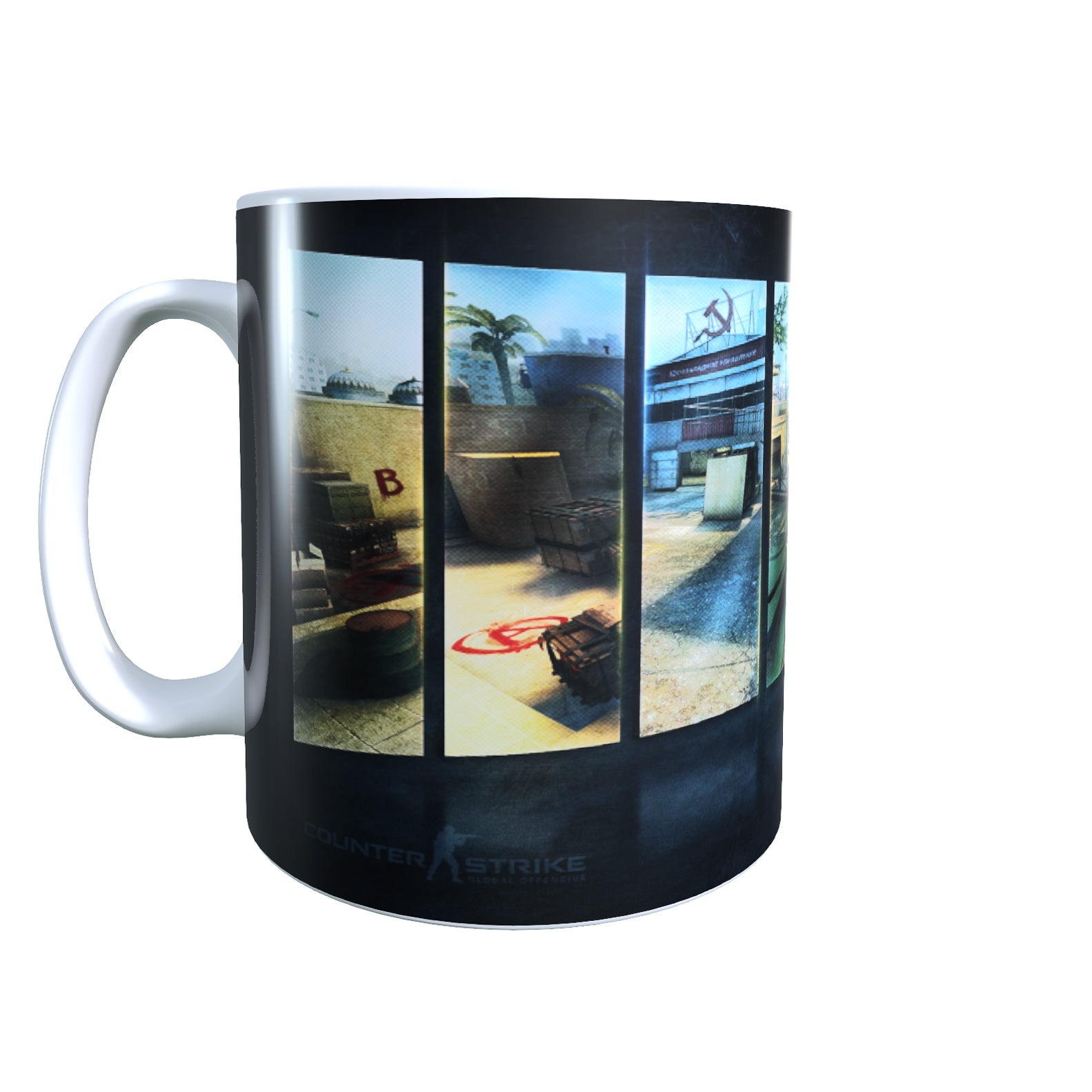 Map Selection - Tactical Ops Coffee Mug