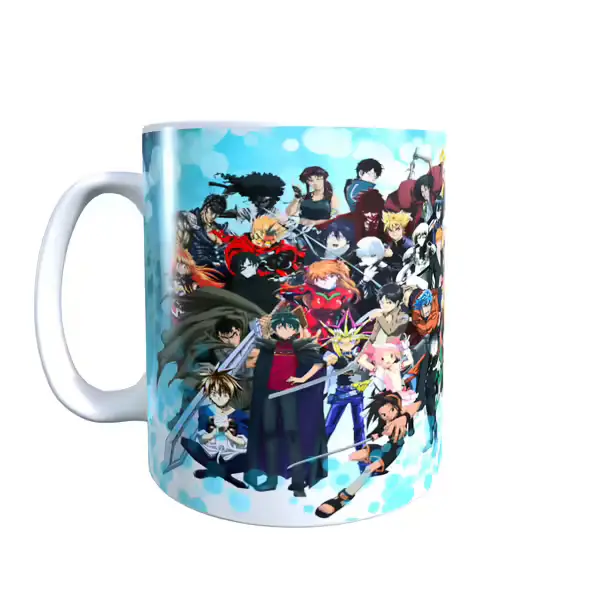 Anime Inspired Anime Heroes Mug
