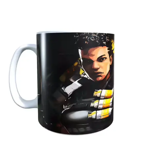 Apex Legends Inspired Bangalore Cell Shaded Mug