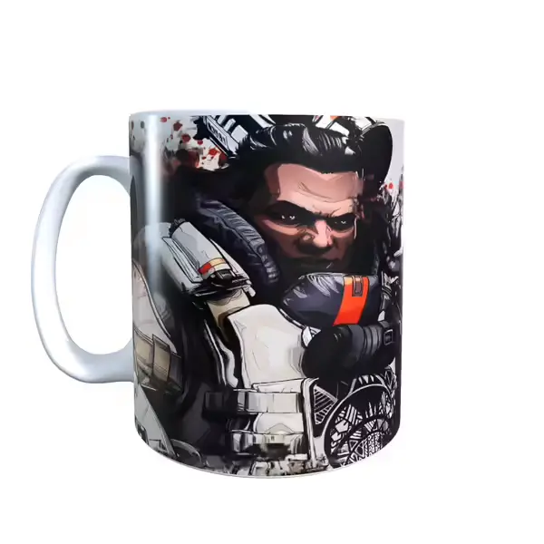 Gibraltar Cell Shaded - Apex Legends Inspired Mug
