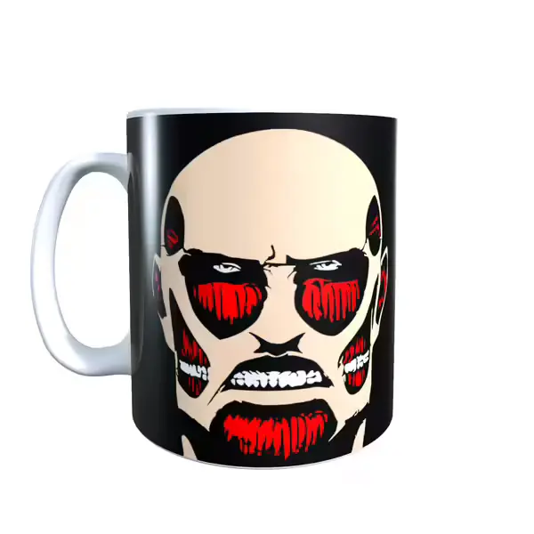 Colossal Titan Black - Attack on Titan Inspired Mug