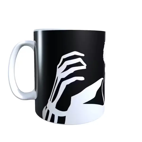 Attack on Titan Inspired Eren Black And White Mug