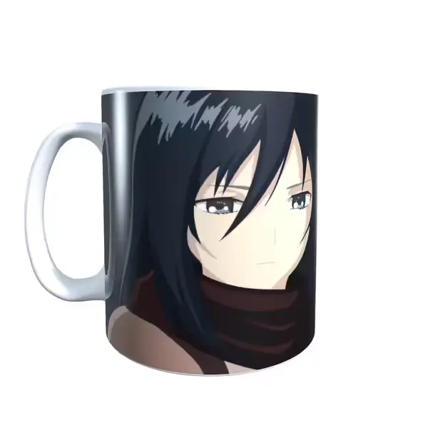 Mikasa Close Up - Attack on Titan Inspired Mug