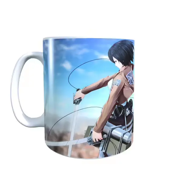Attack on Titan Inspired Mikasa City Stand Mug