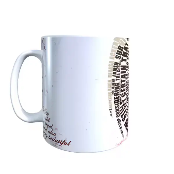 Mikasa Words Attack on Titan Mug