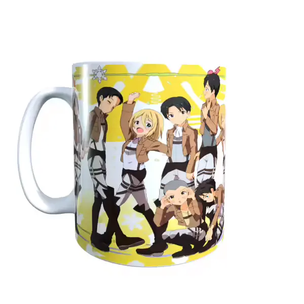 Soldiers Having Fun Attack on Titan Mug