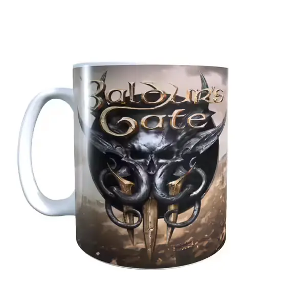 Baldurs Gate City Baldur's Gate 3 Mug