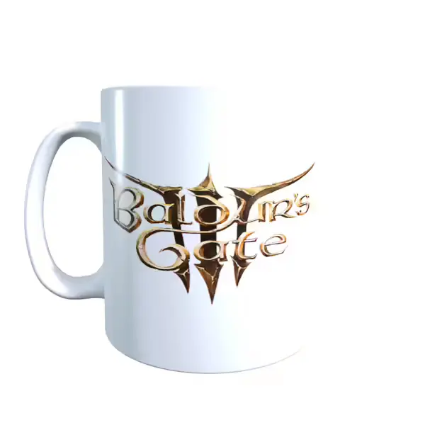 Baldur's Gate 3 Inspired Baldurs Gate Emblem Mug