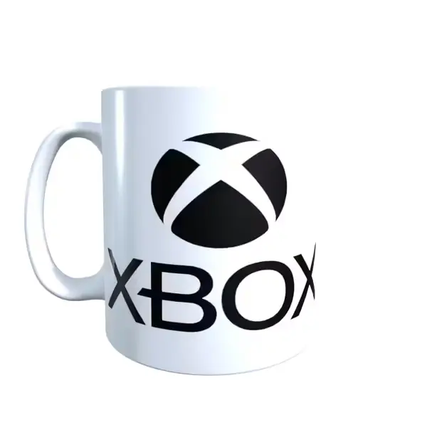 Retro Gaming Inspired Xbox Black Logo Mug