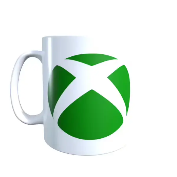 Retro Gaming Inspired Xbox Logo Icon Mug
