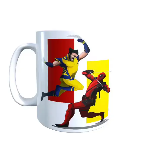 Deadpool & Wolverine Inspired High Jump Mug