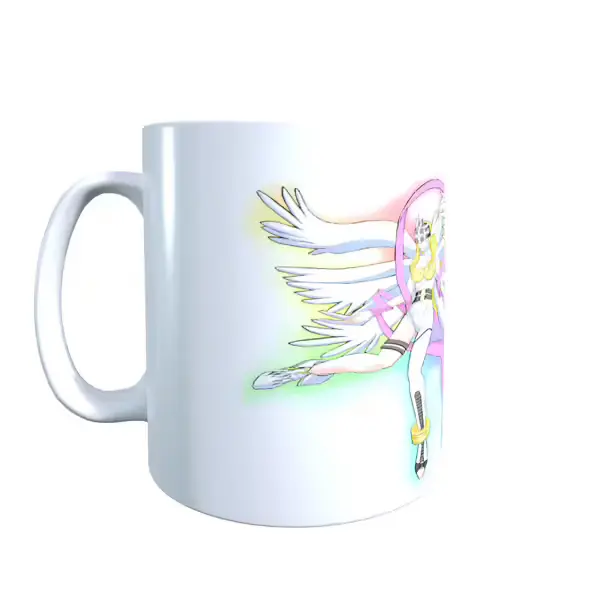 Digimon Inspired Angel Duo Mug
