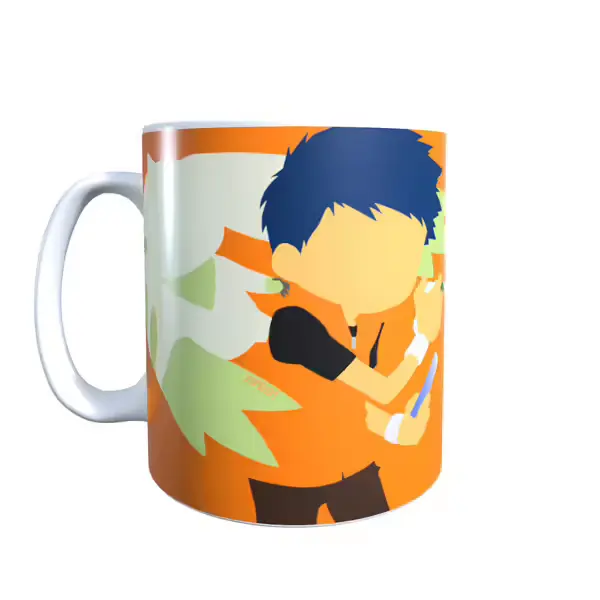 Henry And Terriermon Minimal Digimon Mug