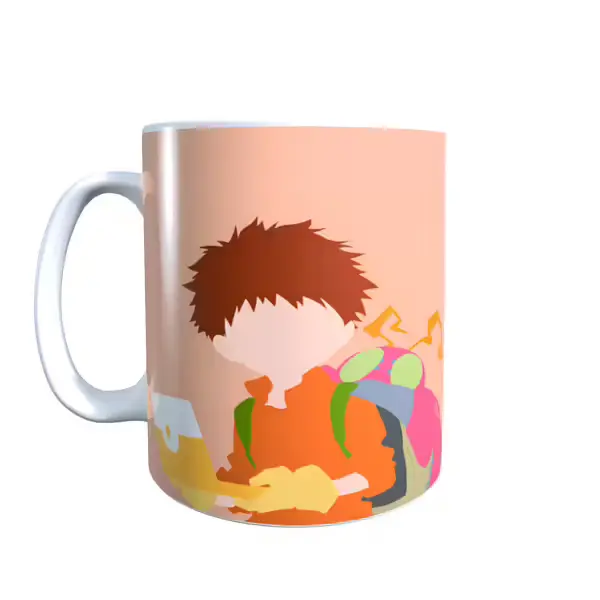 Izzy And Tentomon Minimal - Digimon Inspired Mug