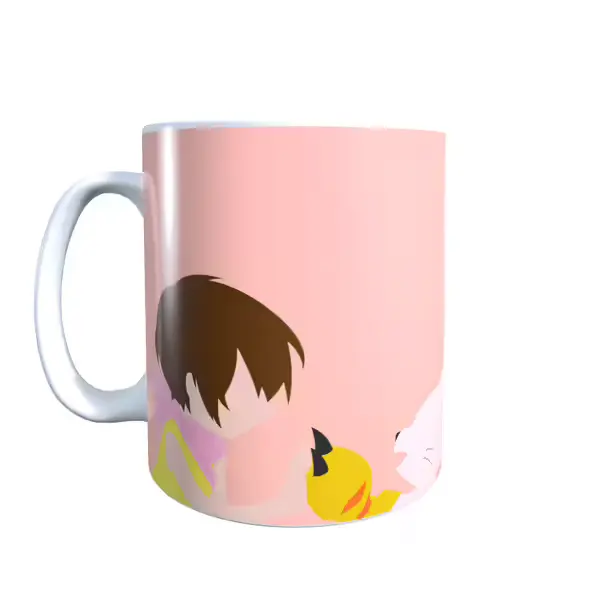 Digimon Inspired Kari And Gatomon Minimal Mug