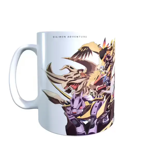 Digimon Inspired Mega Evolution Mug