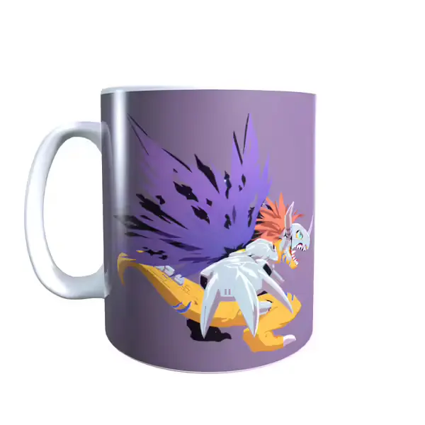 Digimon Metalgreymon Coffee Mug