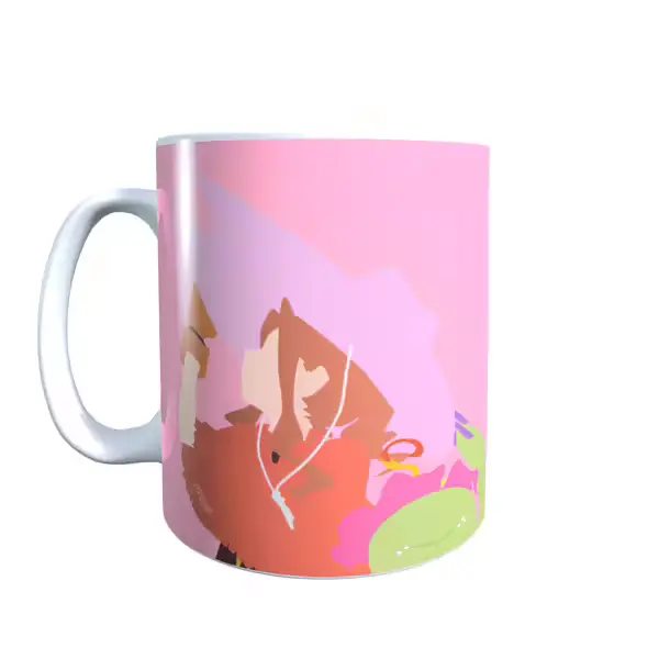 Digimon Inspired Mimi And Palmon Minimal Mug