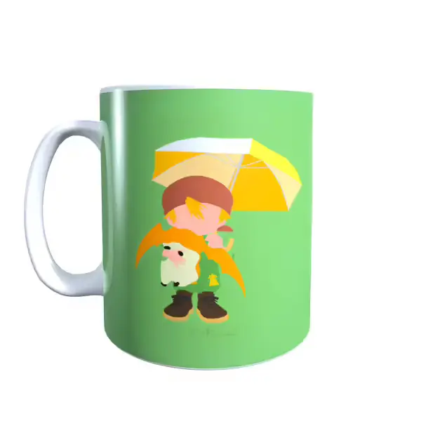 Tk In The Rain Digimon Mug