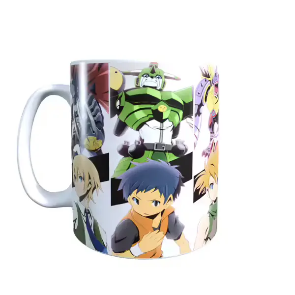 Digimon Ultimate And Trainer Coffee Mug