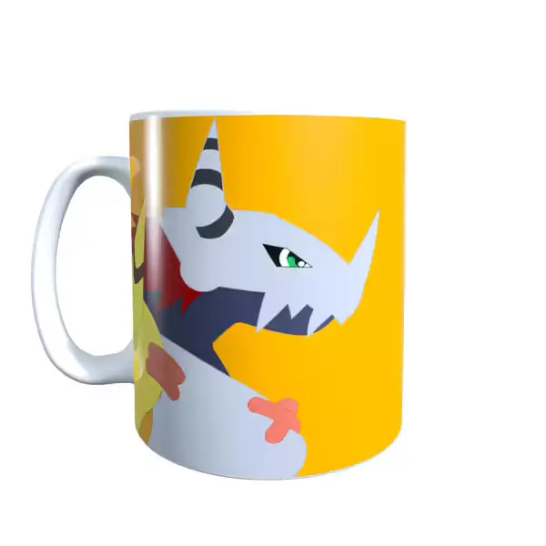 Digimon Inspired Wargreymon Mug
