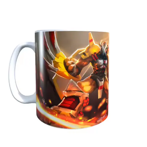 Digimon Wargreymon Rampage Coffee Mug