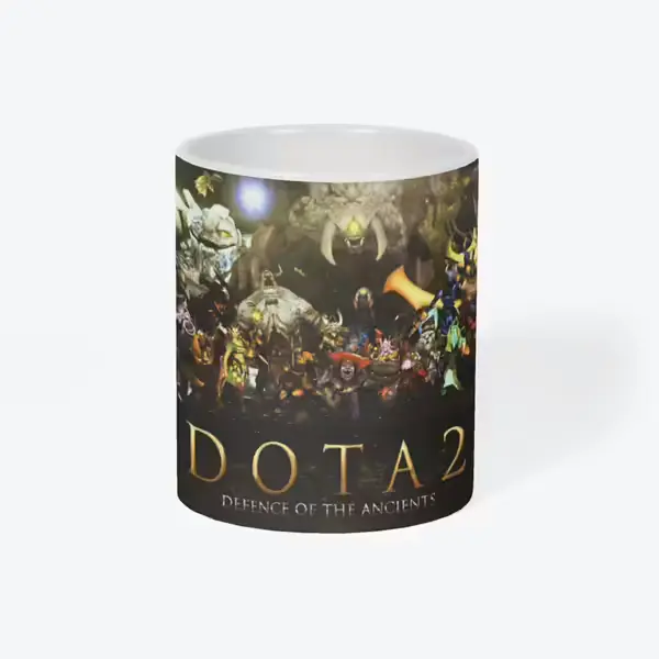 Dota 2 Inspired Defense 2 Hero Image Mug