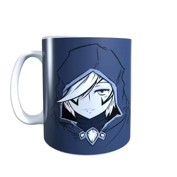 Dota 2 Inspired Drow Ranger Minimal Mug