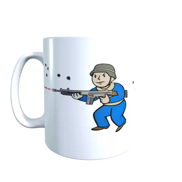 Fallout Inspired Fallout Commando Mug