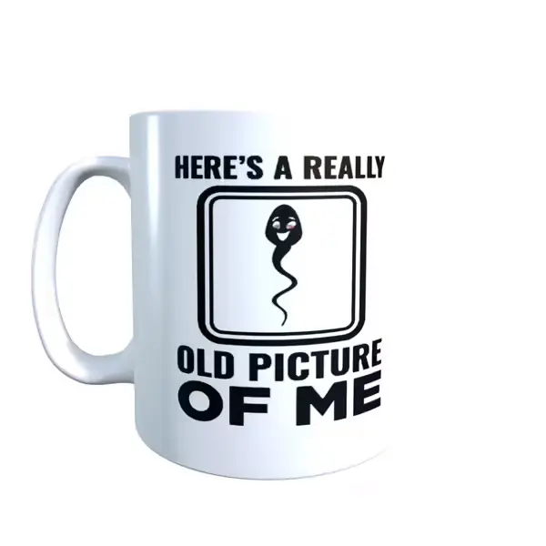 Old Pic Of Me White - Funny Inspired Mug