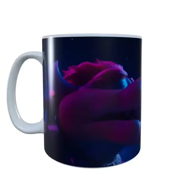 Bowser Sining Peaches Gaming Mug