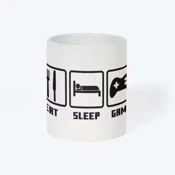 Eat Sleep Game Gaming Mug