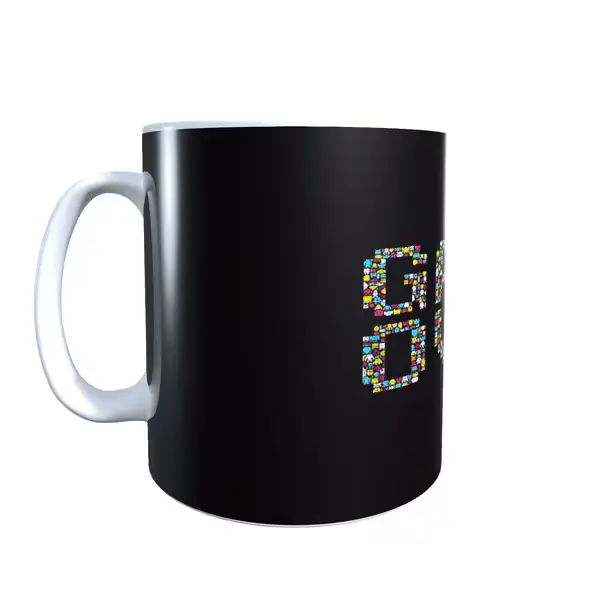 Game Over Pixel Sprites - Gaming Inspired Mug
