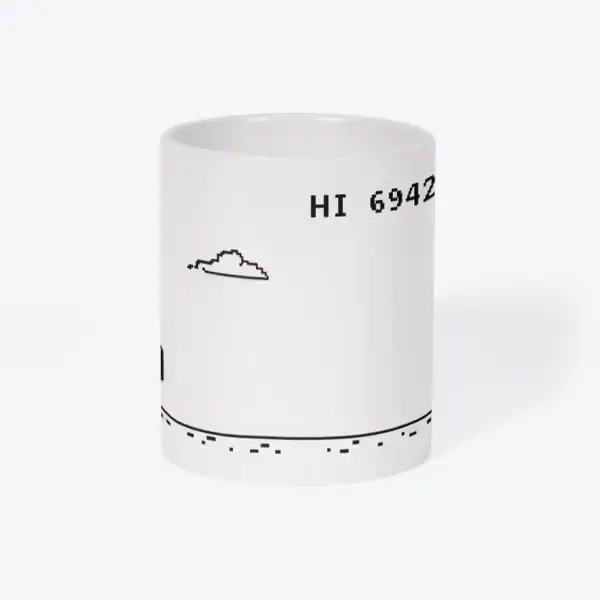 Gaming High Score Dino Coffee Mug