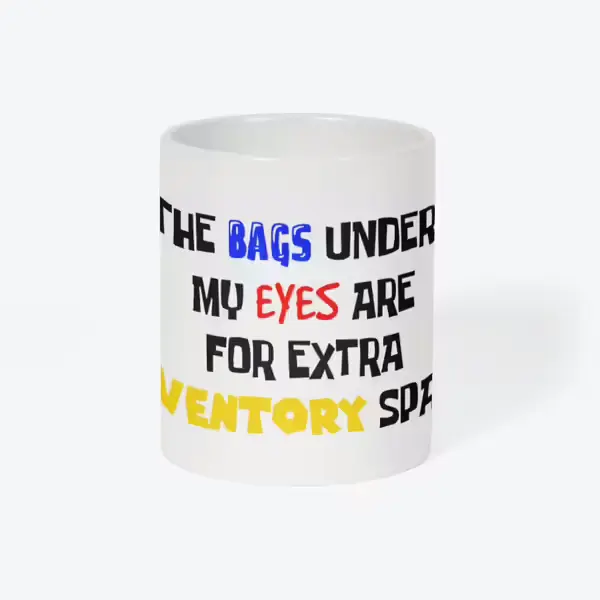 Inventory Bags - Gaming Inspired Mug