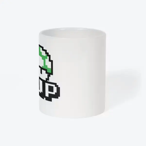 One Up Mushroom Gaming Mug