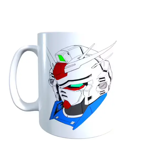 Gundam Head - Gundam Inspired Mug