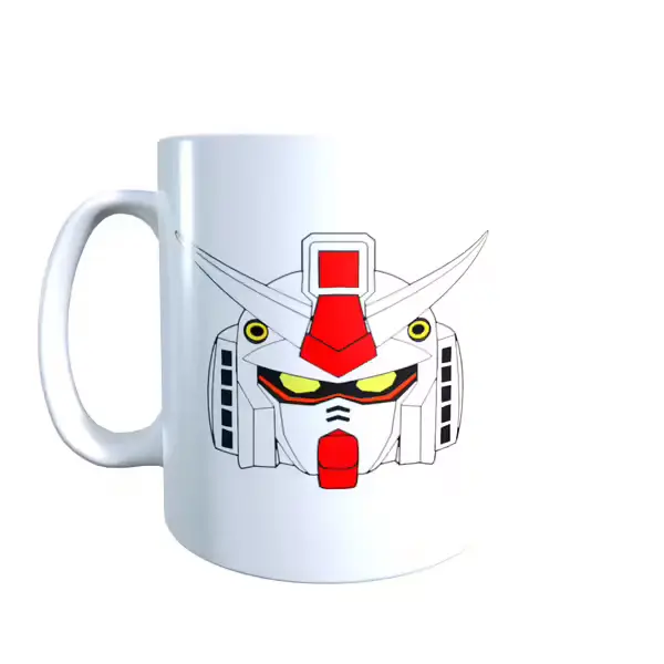 Gundam Inspired Gundam Rx782 Head Mug