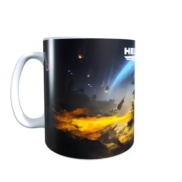 In The Thick Of It Helldivers Mug