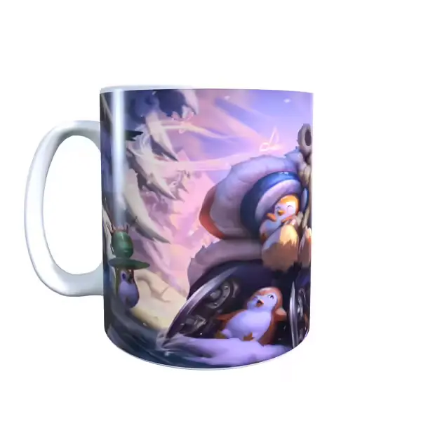 Bard Snow Day Golden Chroma Skin League of Legends Mug