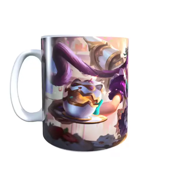 League of Legends Inspired Cafe Cuties Jinx Mug