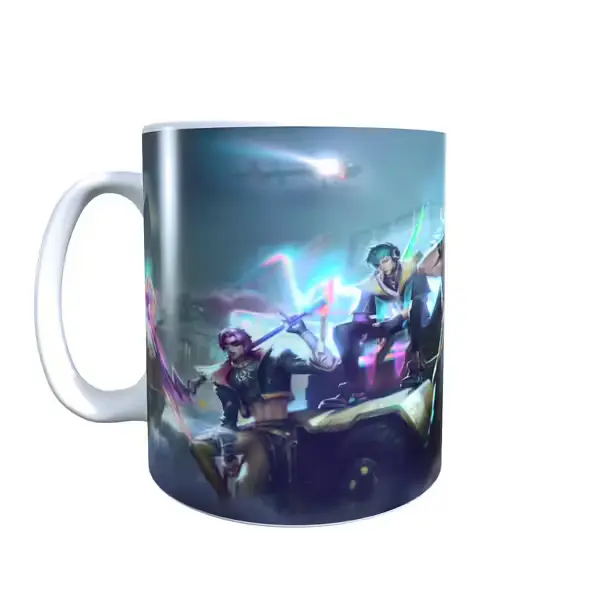 League of Legends Heartsteel Yone Sett Ezreal Ksante Aphelios Kayne Coffee Mug