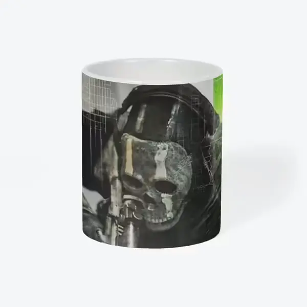 MWII Ghost - Call of Duty: Modern Warfare 2 Inspired Mug