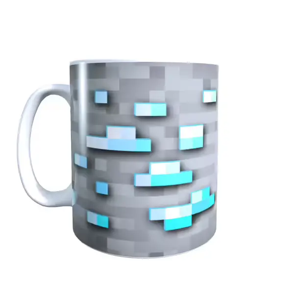 Diamond Block Minecraft Mug