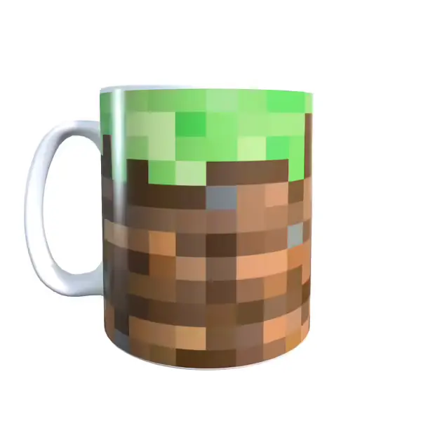 Dirt Block - Minecraft Inspired Mug