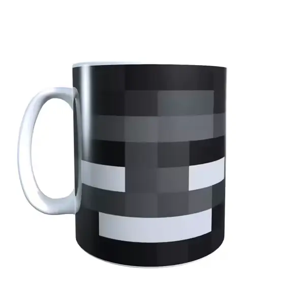 Minecraft Wither Face Coffee Mug