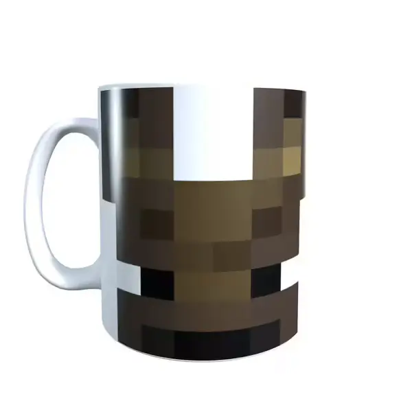 Bat Face Minecraft Mug