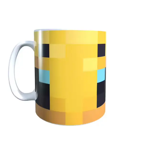 Bee Face - Minecraft Inspired Mug