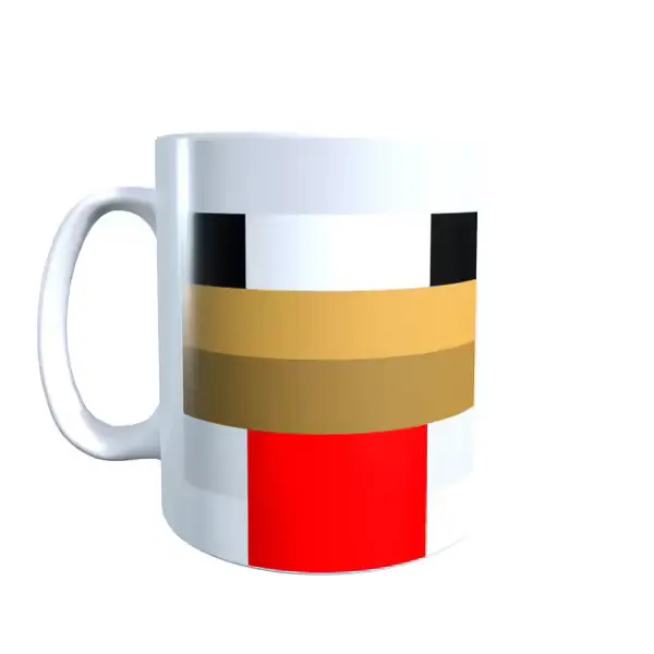 Minecraft Inspired Chicken Face Mug