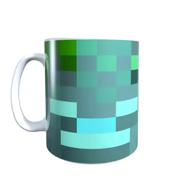 Drowned Face - Minecraft Inspired Mug